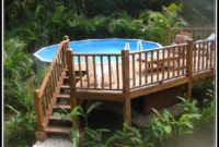 Above Ground Pool Deck Kit Above Ground Pool Deck Kit