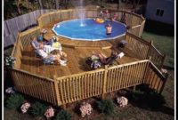 Above Ground Pool Deck Plans Above Ground Pool Deck Plans