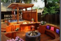 Backyard Decks With Hot Tubs