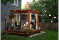 Backyard Decks With Pergolas Backyard Decks With Pergolas