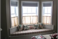 Bay Window Curtain Ideas For Bedroom
