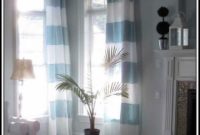 Blue Striped Curtain Panels Blue Striped Curtain Panels