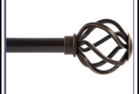 Brass Curtain Rods With Glass Finials Brass Curtain Rods With Glass Finials