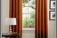 Brown And Burnt Orange Curtains Brown And Burnt Orange Curtains