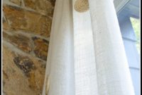 Burlap Curtain Panels Diy Burlap Curtain Panels Diy