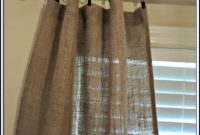Burlap Curtain Panels With Grommets Burlap Curtain Panels With Grommets