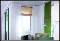 Corner Window Curtain Rod Corner Window Curtain Rod