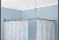 Corner Window Curtain Rods Home Depot Corner Window Curtain Rods Home Depot