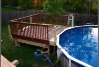 Decks For Above Ground Pools Decks For Above Ground Pools