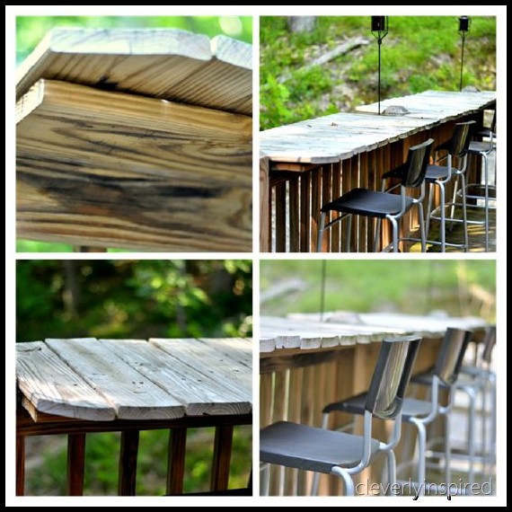 Diy Deck Railing Bar Decks Home Decorating Ideas 1lwozzy8ka