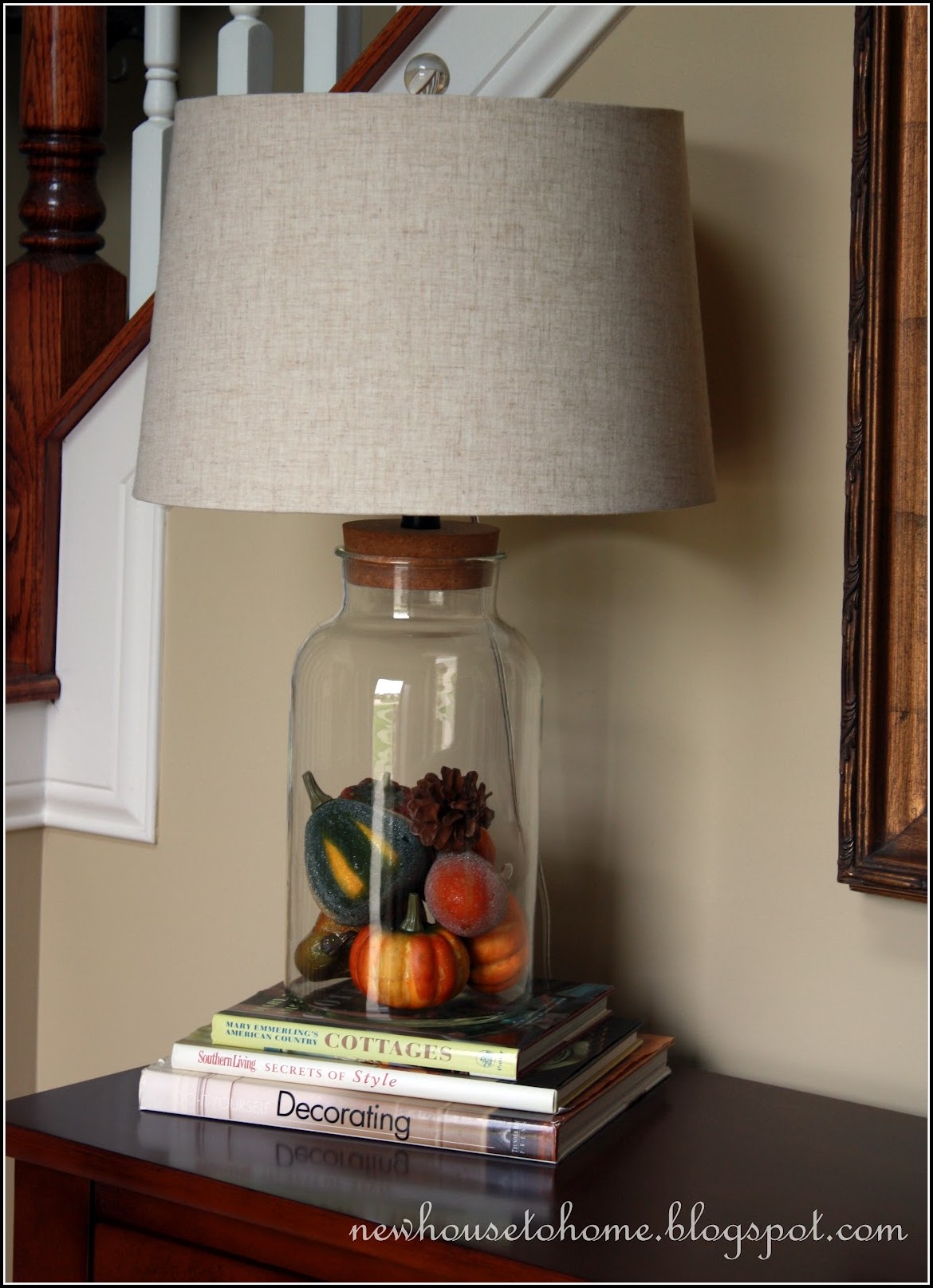 Fillable Glass Block Table Lamp Lamps Home Decorating