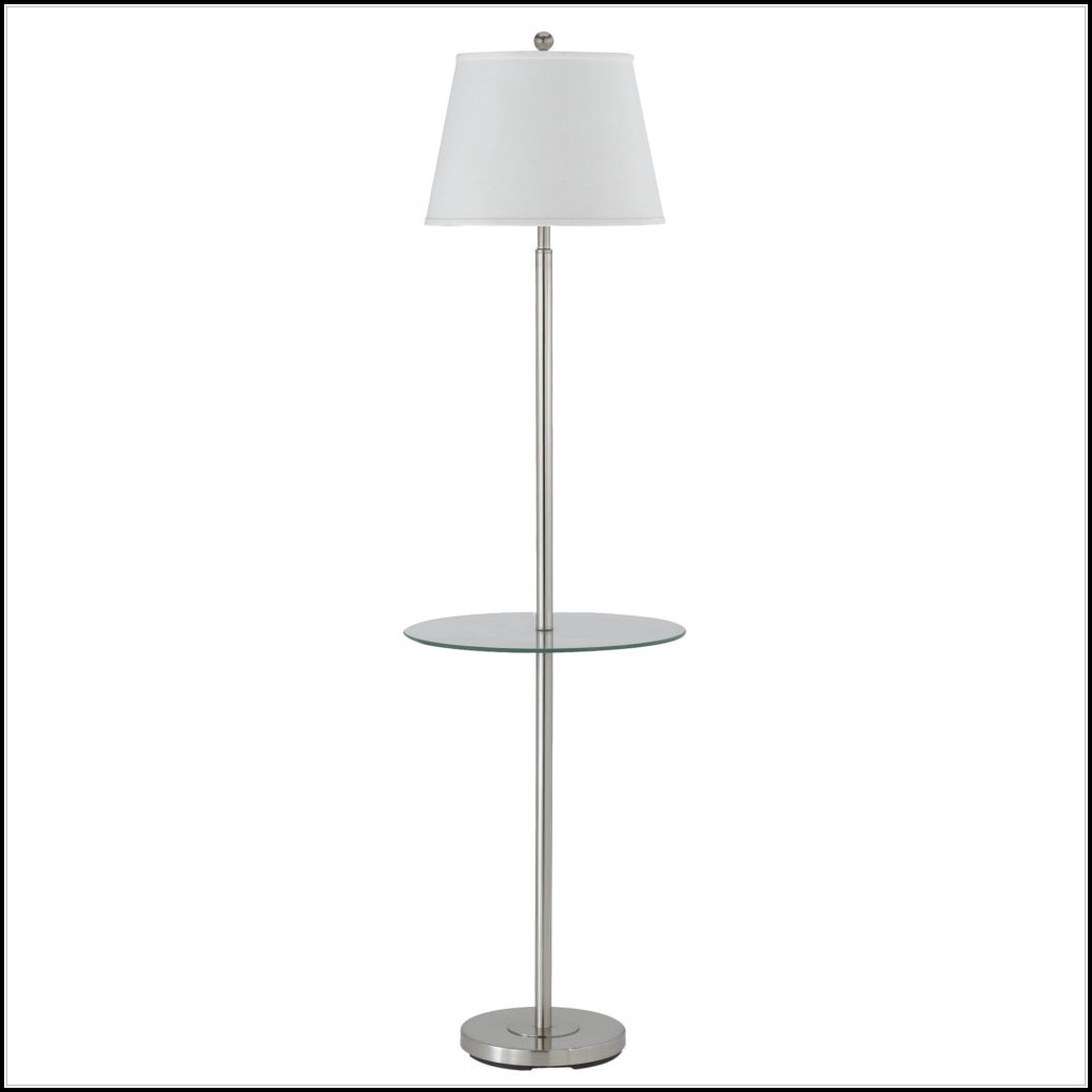 Floor Lamp With Table Attached Canada Lamps Home
