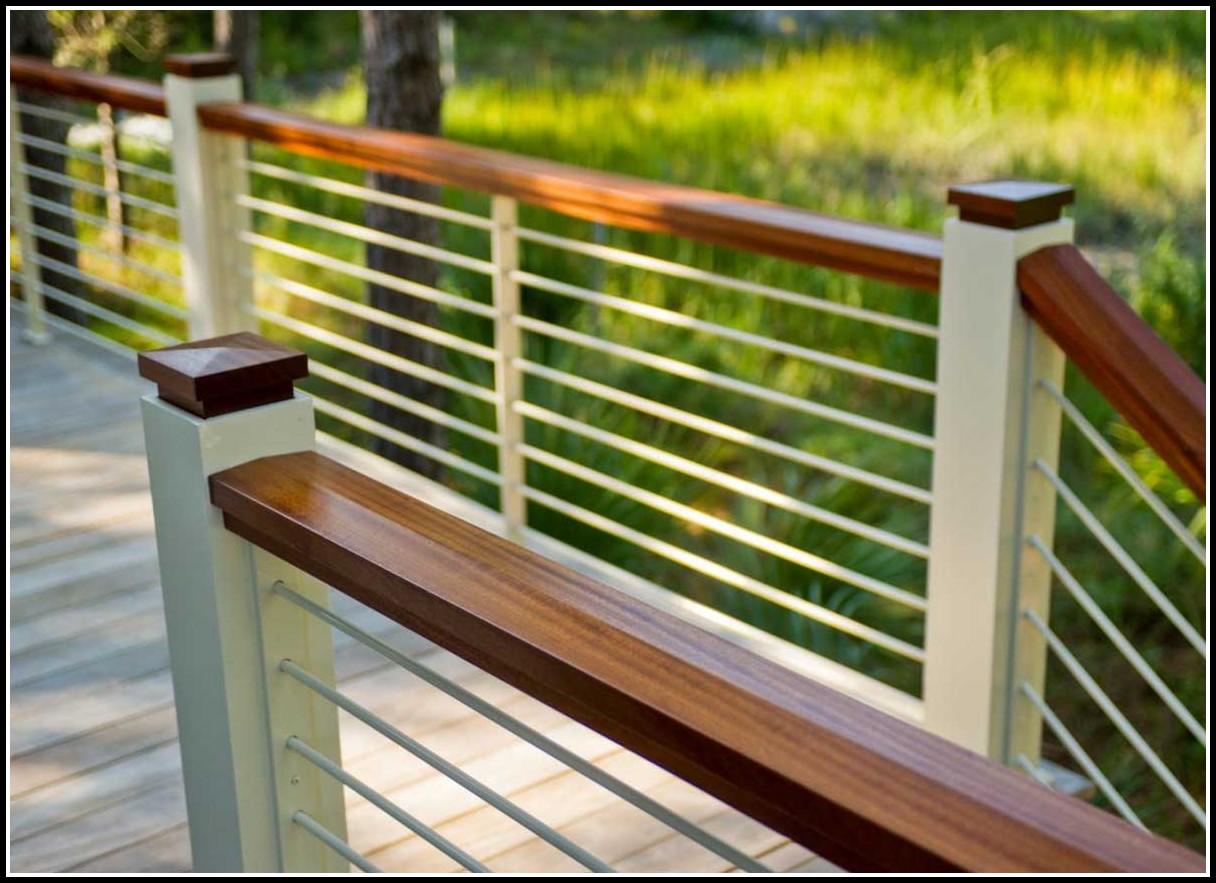 Horizontal Aluminum Deck Railing - Decks : Home Decorating ...