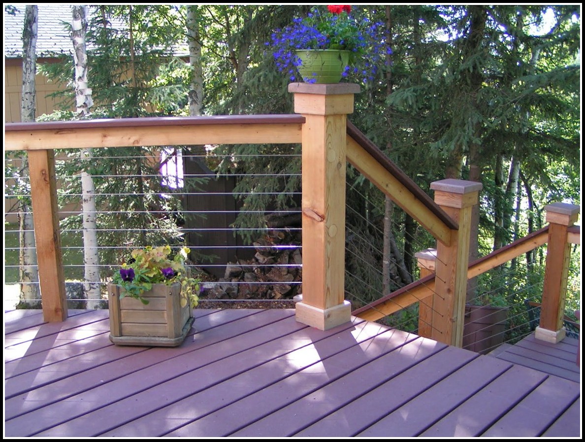 Horizontal Deck Railing Code - Decks : Home Decorating ...