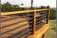 Horizontal Metal Deck Railing Horizontal Metal Deck Railing