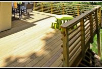 Horizontal Wood Deck Railing Horizontal Wood Deck Railing