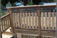 Horizontal Wood Deck Railings Horizontal Wood Deck Railings