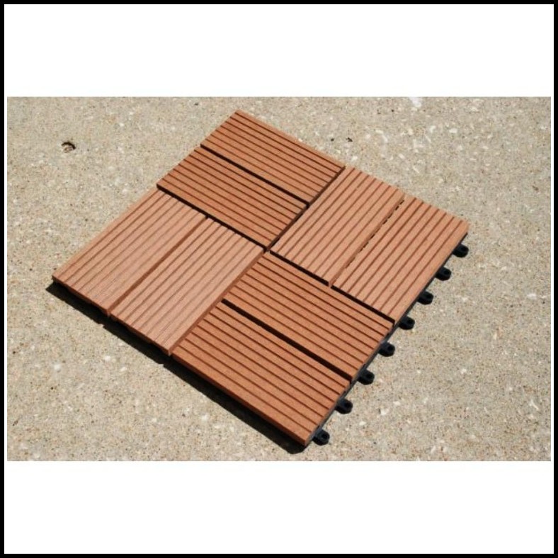 Interlocking Polywood Deck Patio Tiles Decks Home Decorating