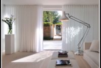 Sliding Door Curtains White Sliding Door Curtains White