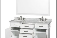 60 Bathroom Vanity Double Sink White 60 Bathroom Vanity Double Sink White