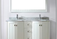 60 White Double Sink Bathroom Vanity 60 White Double Sink Bathroom Vanity