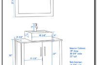 Bathroom Vanity With Vessel Sink Height Bathroom Vanity With Vessel Sink Height
