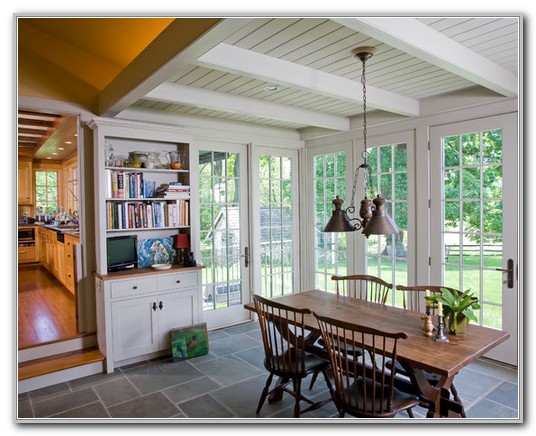 convert sunroom into dining room - sunrooms : home