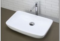 Decolav Classically Redefined Rectangular Vessel Bathroom Sink Decolav Classically Redefined Rectangular Vessel Bathroom Sink