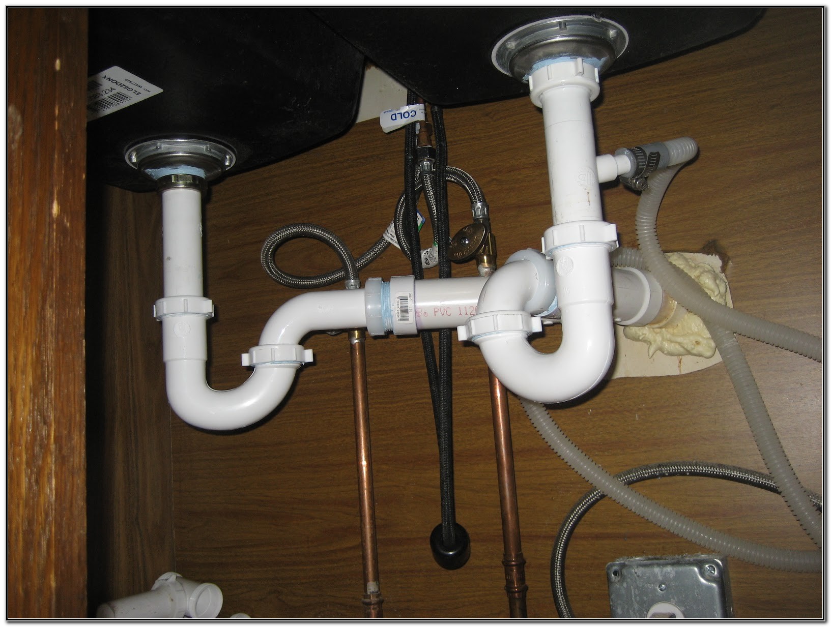 Kitchen Sink Drain Vent Size Sink And Faucets Home