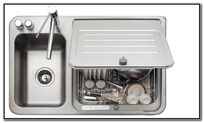 kitchen aid in sink dishwasher