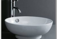 Round White Porcelain Vessel Sink Round White Porcelain Vessel Sink