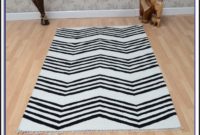 Sillerup Rug Low Pile Blackwhite Sillerup Rug Low Pile Blackwhite