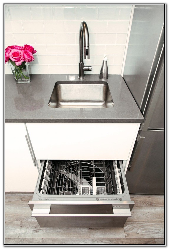 Single Drawer Dishwasher Under Sink Sink And Faucets
