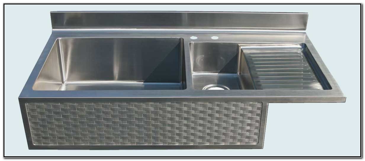 Stainless Steel A Sink With Drainboard And Stainless Steel A Sink With Drainboard And