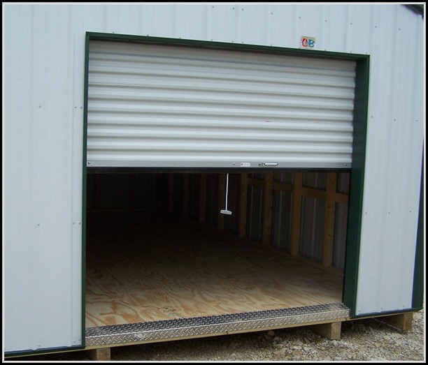 storage shed roll up doors - sheds : home decorating ideas