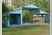 Storage Shed With Attached Carport Storage Shed With Attached Carport