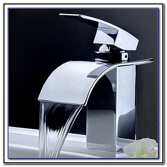 Waterfall Type Bathroom Sink Faucets Sink And Faucets