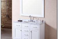 White Bathroom Single Sink Vanity White Bathroom Single Sink Vanity