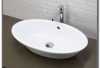 White Vessel Sink With Overflow White Vessel Sink With Overflow