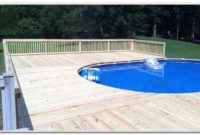 Above Ground Pool Deck Building Above Ground Pool Deck Building
