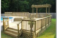 Above Ground Pool Deck Design Ideas Above Ground Pool Deck Design Ideas