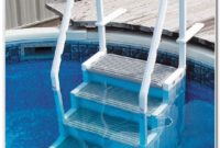 Above Ground Pool Deck Ladder Above Ground Pool Deck Ladder