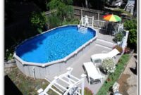 Above Ground Pool Deck Plans Oval Above Ground Pool Deck Plans Oval