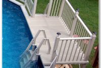 Above Ground Pool Ladder Deck Attachment Above Ground Pool Ladder Deck Attachment