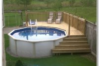 Above Ground Pool With Deck Above Ground Pool With Deck