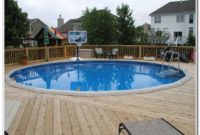 Above Ground Pool With Deck Around It Above Ground Pool With Deck Around It