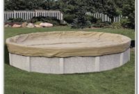 Above Ground Pool With Deck Winter Cover Above Ground Pool With Deck Winter Cover