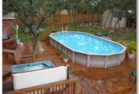 Above Ground Pool Wooden Decks Above Ground Pool Wooden Decks