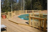 Above Ground Swimming Pool Deck Ideas Above Ground Swimming Pool Deck Ideas