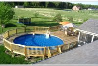 Deck Around Above Ground Pool Plans Deck Around Above Ground Pool Plans
